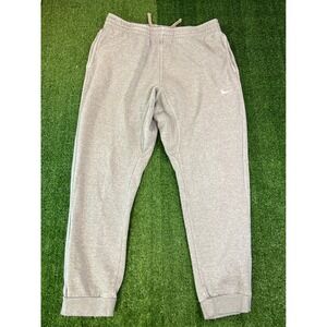 Nike Mens Sportswear Club Fleece Joggers Heather Gray XL Sweatpants Tapered Leg